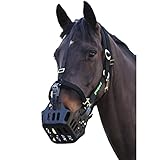 Shires - MJ Ainge and Co Ltd Greenguard Headcollar in Black to be used with Greenguard Muzzle Full, Black
