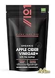 Organic Apple Cider Vinegar 1920mg - with Turmeric, Ginger & Cayenne Pepper - 60 Vegan Capsules – Raw Unfiltered with The Mother by Alpha01