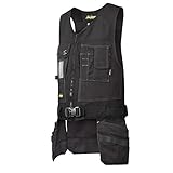 Snickers 42540404007 Size X-Large "Canvas+" Tool Vest - Black