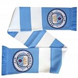 Official Manchester City Crest Bar Scarf