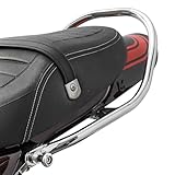 Lorababer Motorcycle Passenger Rear Back Hand Grab Bars,Steel Handle Bar Grab Rail Rear Seat Rail Compatible with K-awasaki Z900RS Z 900RS Z 900 RS 2018-2024 Accessories （Chrome）