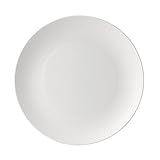 Wedgwood 40023838 Gio Dinner Plate 11", Bone China, White