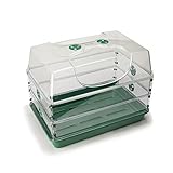EarlyGrow MPL50123 Original Large Shatter Proof Propagator with Vented Height Extender Set (Large w/Two Extender Sets)