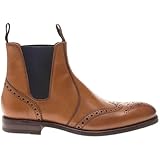 Loake Mens Hoskins Brogue Boots Tan 9 UK
