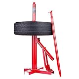 VEVOR Manual Tire Changer, Portable Hand Bead Breaker Mounting Tool for 8" - 16" Tires, Compatible with Car Truck Trailer, Tire Mounting Machine for Home Garage Small Auto Shop