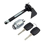 eSynic Auto Bonnet Lock Repair Kit Bonnet Hood Release Lock Assembled Repair Kit Latch (Black) for Ford Focus MK2 2004-2012 1355231 4M5AA16B970BA