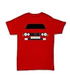 Retro Motor Company Fiat Strada Abarth Customisable T-Shirt Red
