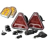 Connix Plus LED Front & Rear Trailer Light Kit Retrofit IReplacement for Williams Bateson