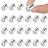 AUAUY 22pcs LED Mini Lights, Mini Electric Lights for Dollhouse, Small Lights for Crafts, Tiny Lights for DIY Miniature Lights, for Paper Lantern Party Decoration Crafts Dollhouse Accessories, White