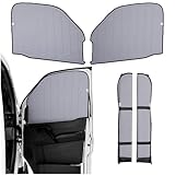 Living in a Bubble Insulated Blackout Front Window Covers for Mercedes Benz Sprinter, Campervan Accessories, Vanlife Must Have Sun Shades and Van Life Essentials (Pair) (Sprinter 2007-2018 (NCV3))