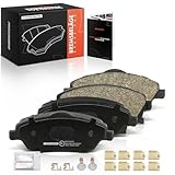 Frankberg 4x Brake Pad Front Axle Left Right Compatible with Corsa C F08 F68 1.0L-1.8L 2000-2006 Meriva X03 1.4L-1.6L 2003-2010 Tigra Twintop X04 1.2L-1.8L 2004-2009 Replace# 93172261
