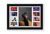 Juice WRLD Signed Poster Print - Limited Edition Autograph Fan Gift – Collectible Memorabilia Merchandise (Unframed A3 (30x40cm))