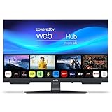 Cello 22 inch Smart Frameless TV C2224WSH, Mains Powered, WebOS by LG, Freeview Play, FreeSat, Bluetooth, Pitch Perfect Speakers, UK Made, Ideal for Kitchen, Bedroom or Small Spaces