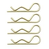 Replacement Jockey Wheel Retaining R Clip 6mm Pin Catch Fits Bateson Trailer