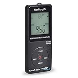 Docooler HanRongDa HRD-767 FM/AM/AIR Multi Band Radio Aircraft Band Radio Receiver Blacklit LCD Display Lock Button with Headphones Lanyard Storage Bag