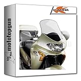 kappa kd209s wind-screen compatible with honda xl 650 v transalp 2000 2001 2002 2003 2004 2005 2006 2007 mototopgun
