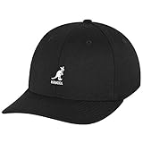 Kangol Wool Flexfit Baseball Cap, Black, Small (Manufacturer Size: Small/Medium)