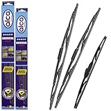 Fits Daihatsu Sirion 2005-onwards Alca Germany Universal Windscreen Wiper Blades Front Rear Classic 20"16"14" AU2016H14ARC