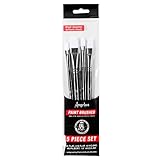 Angelus Paint Brush Set, Acrylic, Black