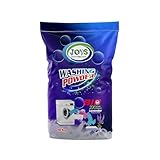 Bio Washing Powder 10kg - Professional Biological Laundry Powder Cleaning Detergent for over 500 Washes –Cleans Tough Stains in Quick Wash - Gentle on Sensitive Skin - bulk size for Family.