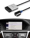 Bluetooth Car Audio Adapter for 2008-2012 Mercedes-Benz with AMI Port, Bluetooth Transmitter with aptX-HD Sound & AMI Cable