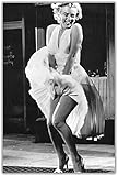 RPW Roystone Print Works Iconic Marilyn Monroe Subway Shoot Poster Wall Prints Movie Stars Home Decoration A5 A4 A3 (A3)