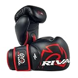 RIVAL RS4 Aero 2.0 Sparring Boxing Gloves Black Training Premium Fight Sparring (14oz)