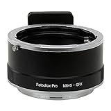 Fotodiox M645-GFX-Pro Pro Lens Mount Adapter, Mamiya 645 (M645) Mount Lens to Fujifilm G-Mount GFX Mirrorless Digital Camera Systems (such as GFX 50S and more), Black, 8.0 cm*5.0 cm*8.0 cm