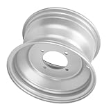 SPYMINNPOO Aluminium Alloy 4 Stud ATV Wheel Hub 8in, Ideal for Most Quad Bike, Go Kart, Cart, Wide Applicable, Elegant Appearance, for Modifications, Premium Material, Easy (Front 140mm / 5.5in