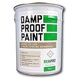 Rempro 5kg White Damp Proof Paint - Internal & External Liquid DPM for Water & Vapour Membrane Proofing Applications