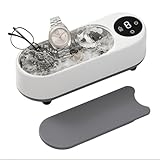 Treaty Ultrasonic Jewelry Cleaner – Professional Deep Cleaning Machine for Rings, Necklaces, Glasses & Watches – Large Stainless Steel Tank, Quiet Motor, Gift-Ready Design