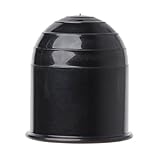 Celan New Universal 50MM Auto Tow Bar Ball Cover Cap Hitch Caravan Trailer Towball Protect