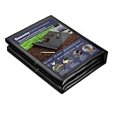 BEEWAY Weed Membrane, 1m x 10m 90gsm Weed Control Membrane, Weed Control Fabric, Ground Cover, UV Stabilised Weed Barrier Fabric for Patios Garden Flower Beds Landscaping