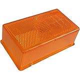 Trailer Amber Side Marker Light Lens Rubbolite 6991A to suit Ifor Williams