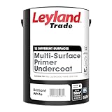 Leyland Trade Multi-Surface Primer Undercoat - Brilliant White - 5L