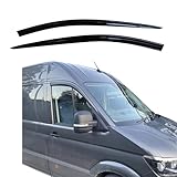 AUTO CLOVER Wind Deflectors Set for VW Crafter MAN TGE 2017+ (2 pieces)
