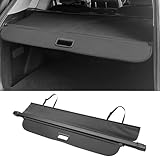 Motoforti Car Retractable Cargo Cover for Honda CRV 2023-2025 08Z07-3A0-110 Rear Trunk Parcel Shelf Luggage Security Shield Shade, Canvas, Black Carbon Fiber