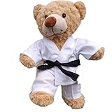 16"/40cm Karate Outfit with Black Belt - Teddy Bear Clothes - 16"/40cm - BEAR NOT INCLUDED - fits Build a Bear teddies