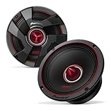 PIONEER TS-M651PRO P.R.O. Series 6-3/4" 500 W Max Power, Blended Pulp Cone, High Efficiency Mid-Bass Driver - PRO Series Component Speaker (Pair)