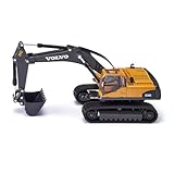 siku 3535, Volvo Hydraulic Excavator, 1:50, Metal,Plastic, Yellow, Functional excavator arm