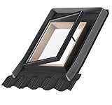 Velux VLT Skylight Access roof Window 45 x 55cm with Integrated Flashing