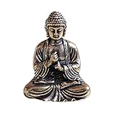 Dojimayisc Mini Buddha Statue - Chinese Buddhism Bronze Sakyamuni Buddha