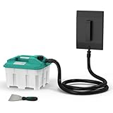 VLOXO 2300W Wallpaper Steamer Stripper 4.5L Capacity Wallpaper Remover 70 Min Steaming Time Max. Wallpaper Steamer for Vinyl, Multi-Layered, Painted, Textured Coatings with Wallpaper Scraper