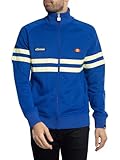ellesse Men's Rimini Track Jacket, Blue/Yellow, L
