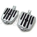 （MT216-114A+PA012） Replacement of Furious Flame Skull peg Footpegs for 2010-2014 Triumph Thunderbird Storm (Front)