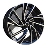 OVBNMO 2PC 18 Inch 18x8.0 5x112 Alloy Car Wheel Rims Compatible for VW Golf MK5 MK7 GTI car wheels modified replacement wheels for car