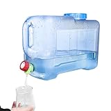 Trintion Camping Water Container with Tap Portable Camp Water Carrier Bucket BPA-Free Water Storage Tank for Outdoor Camping Fishing Party Van RV (12L A)