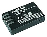 ANSMANN Li-Ion 7.4V Camera Battery Replacement For D-Li109 [Pack of 1] Compatible with Pentax Cameras Including Pentax KP, K-30, K-50, K-500, K-70, K-r, K-S1 & K-S2-5 Year Warranty