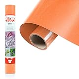 Siser® Glitter Neon Orange 30cm x 0.5m Heat Transfer Vinyl Glitter Fabric Personalization