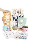 Pott'd at Home Pottery Kit for Adults. Air Dry Clay Kit for Beginners. Craft Kit for Adult Includes: Air-Dry Clay for Adults, Tools, Paints, Brushes, Sealant, How-to-Guides